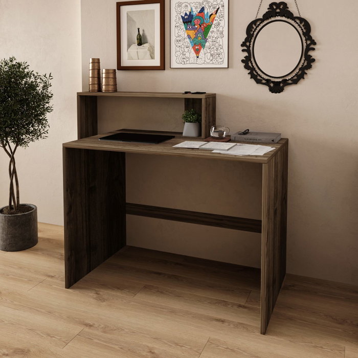 Hanah Home Escritorio de Estudio Amber - Walnut